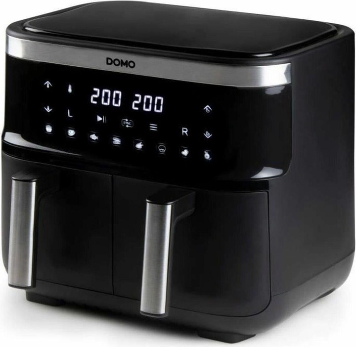 Image du produit Domo DO537FR Friteuse Protection contre la surchauffe, fonction minuterie, avec écran, revêtement