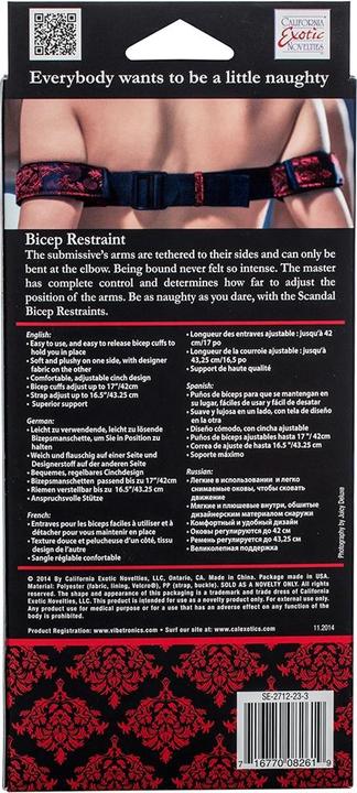 Image du produit CalExotics Scandal Bicep Restraint