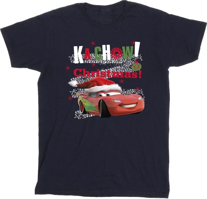 Cars Boys Kachow Christmas T-Shirt