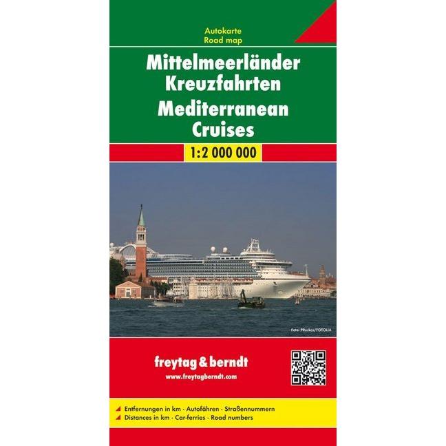 Mittelmeerländer Kreuzfahrten 2000000, Landkarte