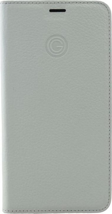 Produktbild Mike Galeli Book-Cover Echtleder Marc light grey (Apple iPhone 11 Pro)