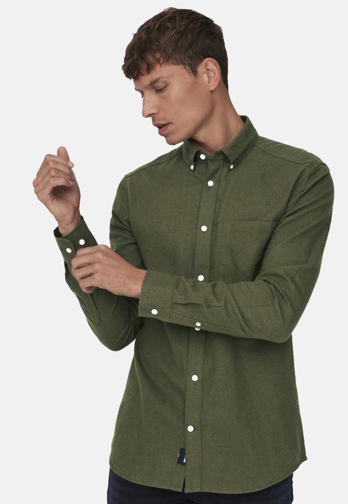 Image du produit Only & Sons Chemise unie à manches longues (XXL)