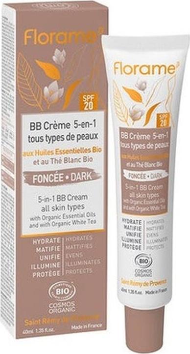 Image du produit Florame BIO-BB Crème 5 en 1 Teint foncé SPF 20 Thé Blanc - 40ml - (Teint foncé)