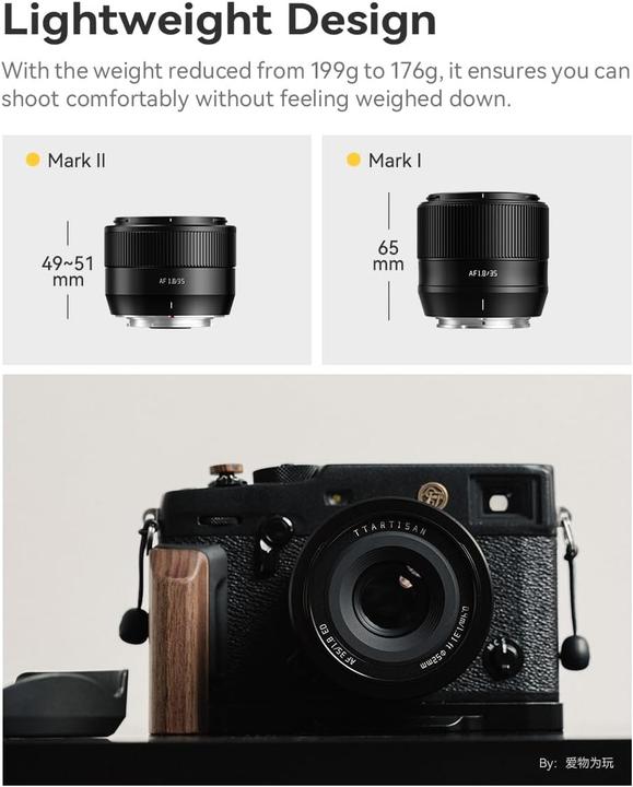 Produktbild TTArtisan AF35mm F1.8 mark II Sony E (Sony E, APS-C / DX)