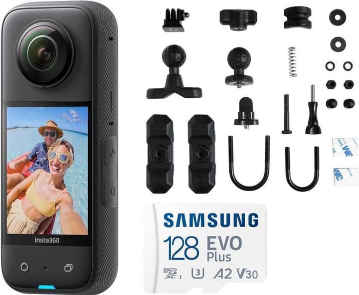 Actual product image Insta360 X3 Motorsport Bundle