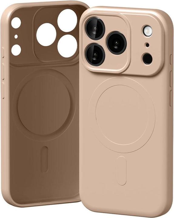 Image du produit Semi-Silicone MagSafe Case for iPhone 17 Pro Pink Sand (Apple iPhone 17 Pro)
