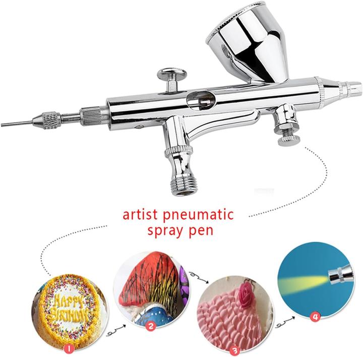Actual product image Hilitand Dual Action Airbrush Kit