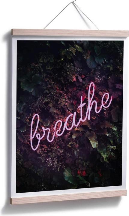 Actual product image Trenddeko Neon sign: Breathe (24 x 30 cm)