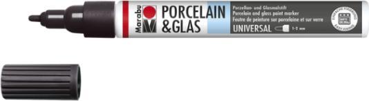Produktbild Marabu Marker "Porcelain & Glas Painter", schwarz (1x)