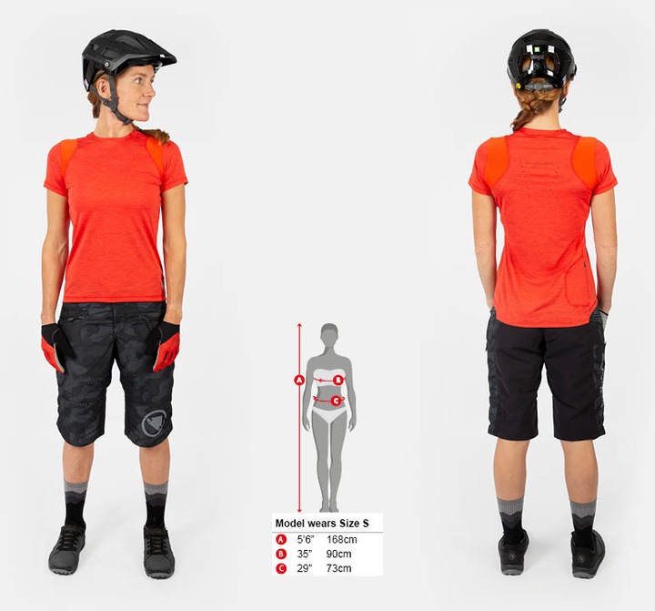 Actual product image Endura Ladies SingleTrack Jersey (short sleeve) (XS)