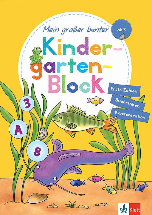 Produktbild Mein grosser bunter Kindergarten-Block (Deutsch, 2018)