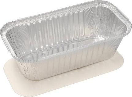 Actual product image Papstar 14516 disposable food container aluminum (25x)