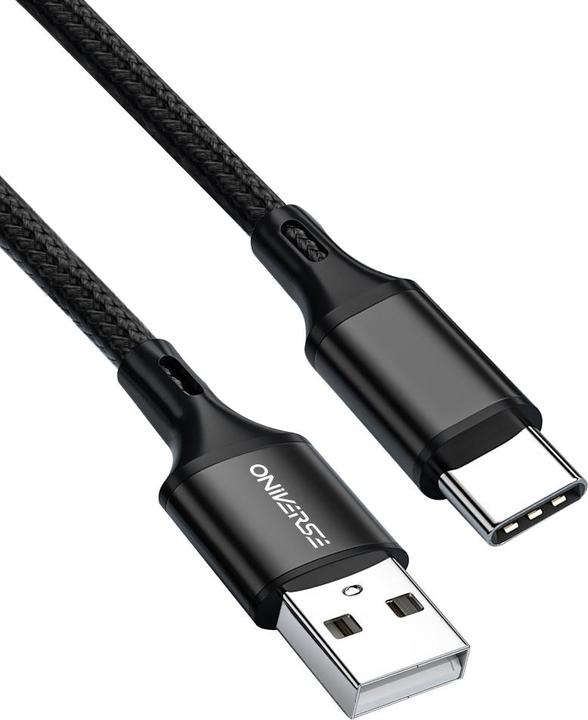 Produktbild Oniverse Usb-A To Usb-C Charge Cable, 3 M - Black (3 m)