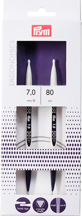 Actual product image Prym Circular knitting needle ergonomics 7.00 mm, 80 cm