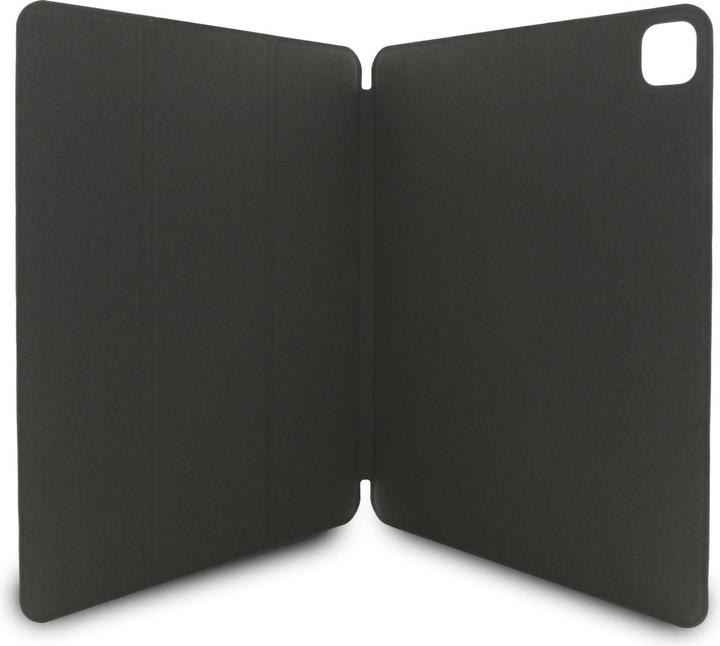 Actual product image Karl Lagerfeld Saffiano Magnetic Karl & Choupette iPad Pro 13 2024 Book Cover Case - Black (Apple iPad Pro 13 2024, Apple iPad Pro 13 2025)