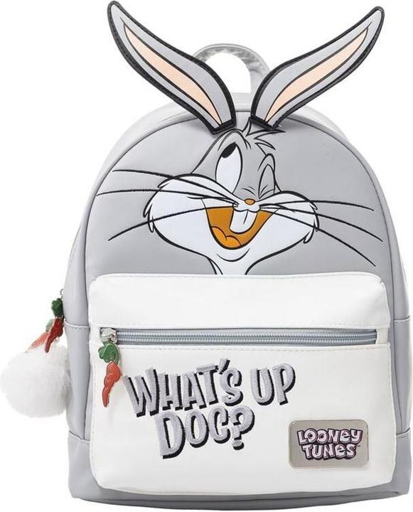 Actual product image Pyramid Looney Tunes backpack Bugs Bunny What's up Doc