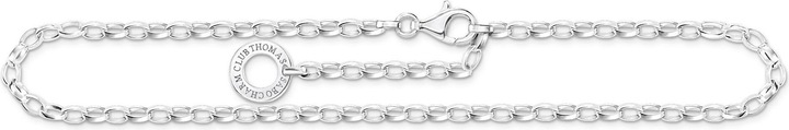 Actual product image Thomas Sabo Charm Foot Chain Classic (Silver, 24 cm)