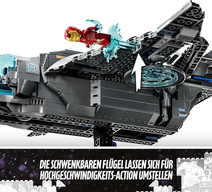 Image du produit LEGO Le quinjet des Avengers (76248, LEGO Marvel)