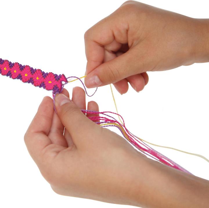 Produktbild Lena Friendship bracelets, big, Children"s jewellery bracelet making kit, 6 yr(s), Multicolour