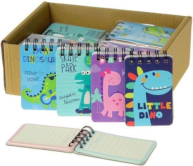 Image du produit Adar Dinosaurier-Spiralnotizbuch (24 Stück) (Règle spéciale)