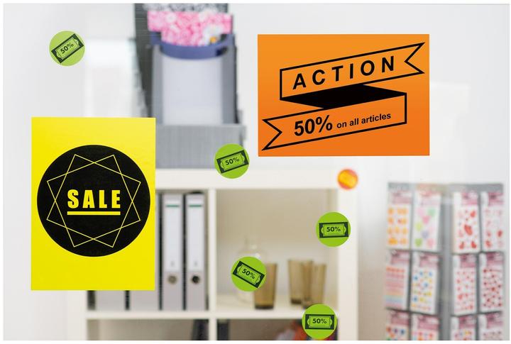 Produktbild HERMA Neon Etiketten A4