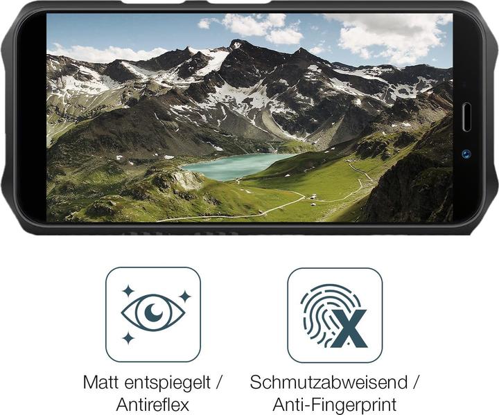 Actual product image Dipos Anti-Shock Screen Protector Matte (1 Piece, Oucitel K12)