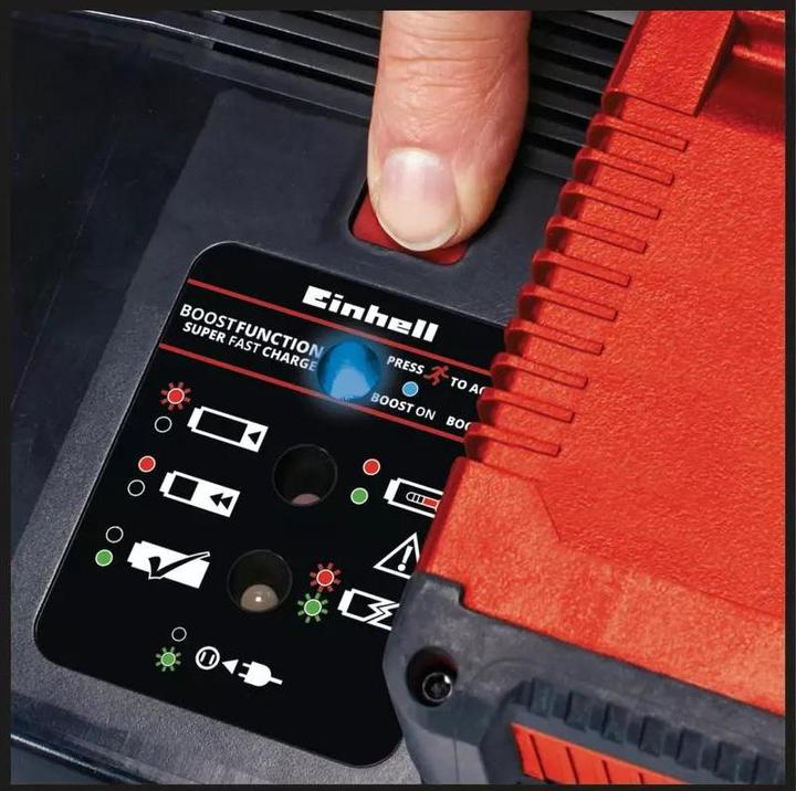Productafbeelding Einhell PXC Boostcharger 8A Power X-Change snellader 4512155 (18 V)