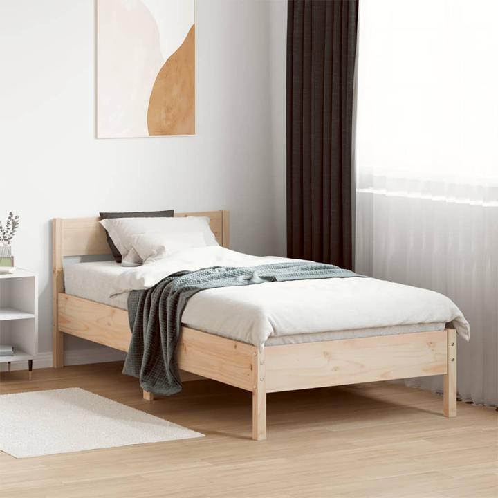 Produktbild vidaXL Bettgestell (75 x 190 cm)