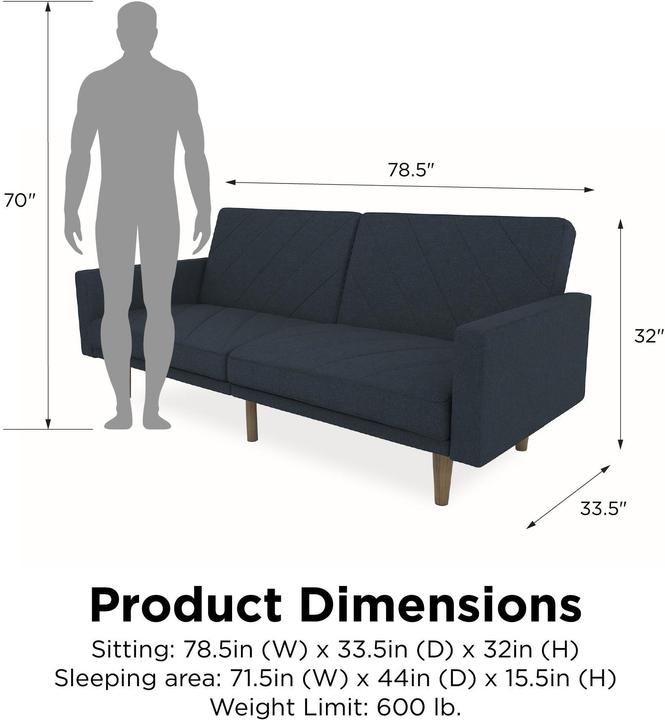 Actual product image DHP Paxson (2 person sofa)
