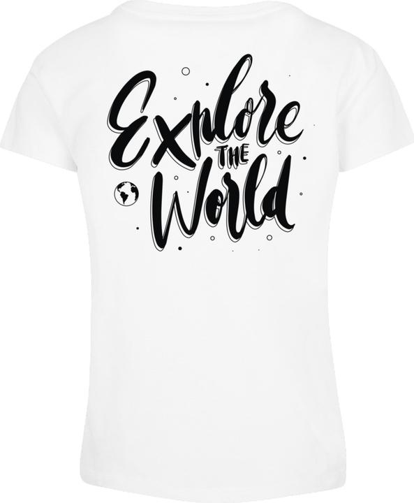 Produktbild Merchcode Ladies Wording - Explore The World Box Tee - 174815 (XS)