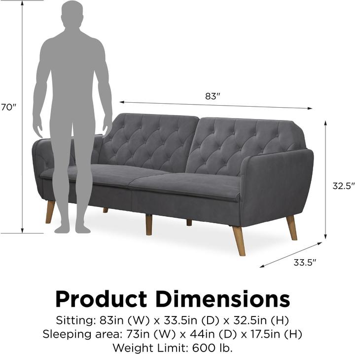 Actual product image Novogratz Tallulah (3-seater)