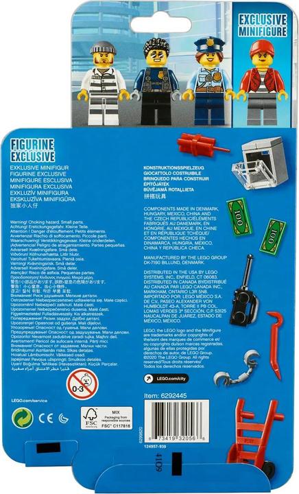 Image du produit LEGO Set d'accessoires pour minifigurines de police (LEGO City)
