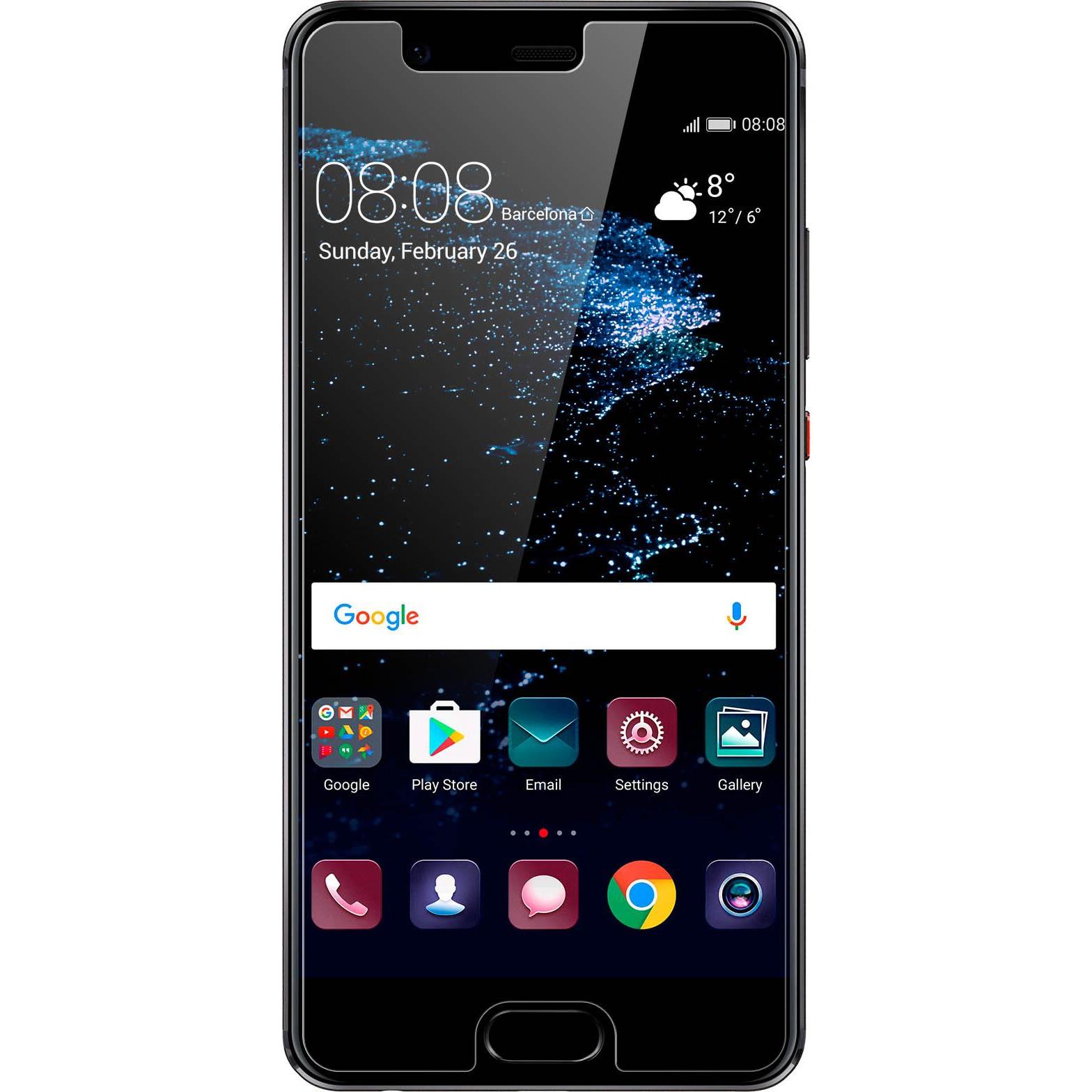 Avizar Kristallklare Folie, Glas-Displayschutz (1 Stück, Huawei P10 Plus), Smartphone Schutzfolie, Transparent