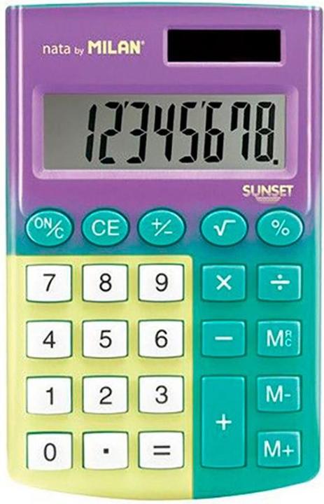 and calculator 8 position Pocet (Batteries, Solar cells)