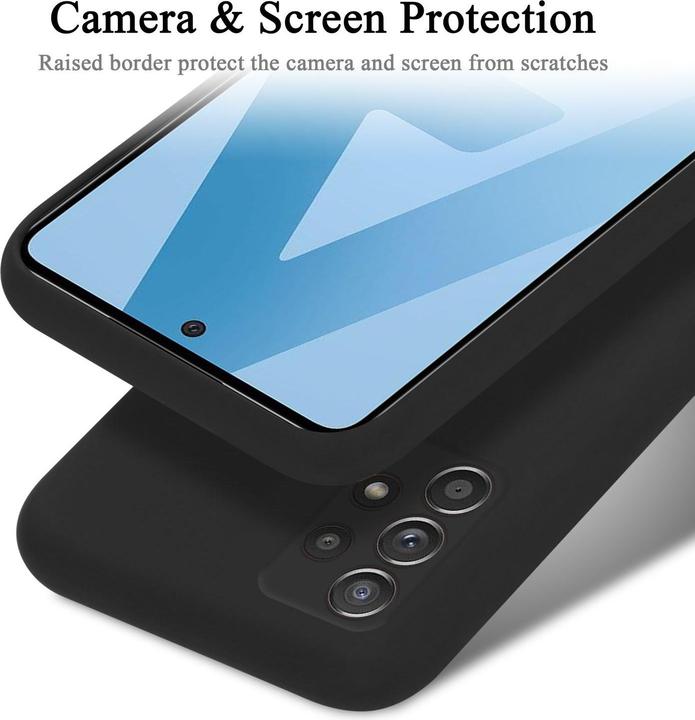 Actual product image Cadorabo TPU Liquid Silicone Case Cover (Samsung Galaxy A52 5G)