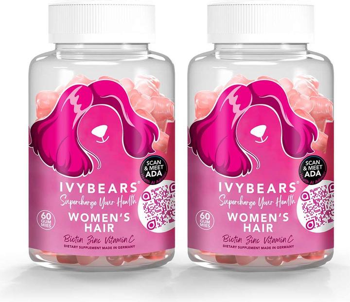 Image du produit IVYBears Vitamines capillaires pour femmes (2 pièce(s), Gummies, 300 g)
