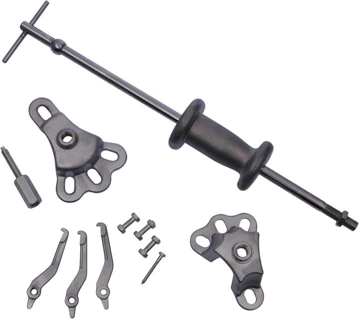 Actual product image BGS Universal Puller Set with Sliding Hammer 16 pcs.