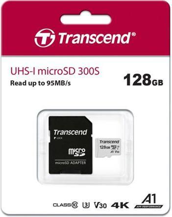 Actual product image Transcend USD300S (128 GB, microSDXC, U3, UHS-I, UHS-II)