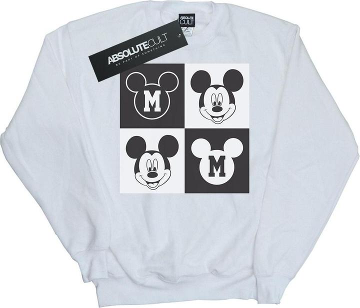 Immagine prodotto Disney Mickey Mouse Smiling Squares Felpa Uomo (S)
