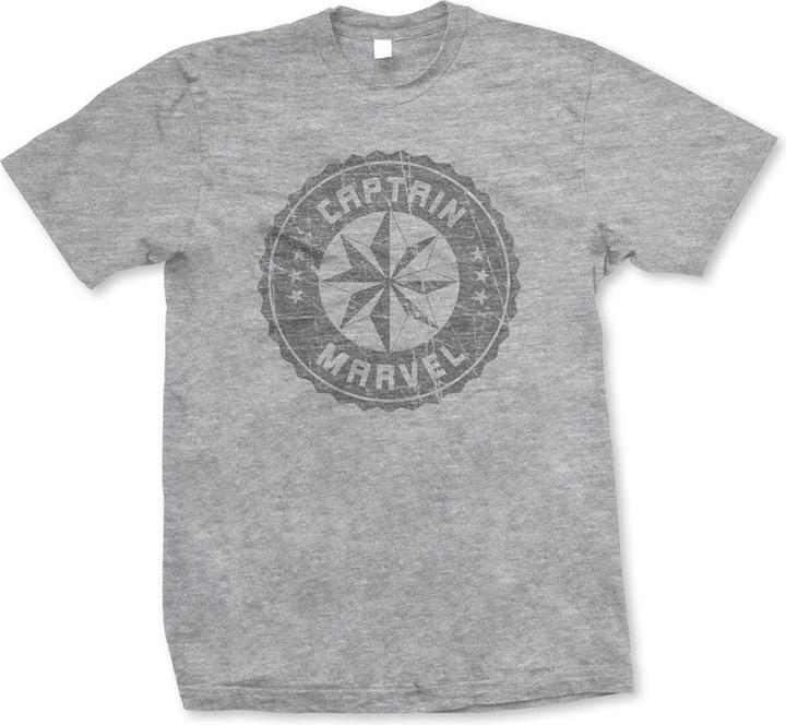 Immagine prodotto Captain Marvel Magliette Adulti Circle (M)