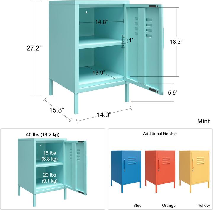 Image du produit Novogratz Cache (37 x 40 x 69 cm)