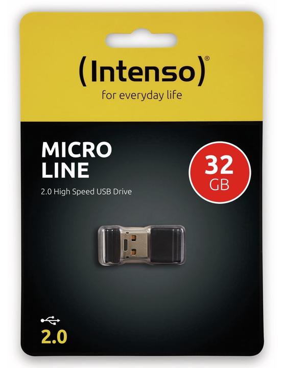Image du produit Intenso micro ligne (32 Go, USB-A)