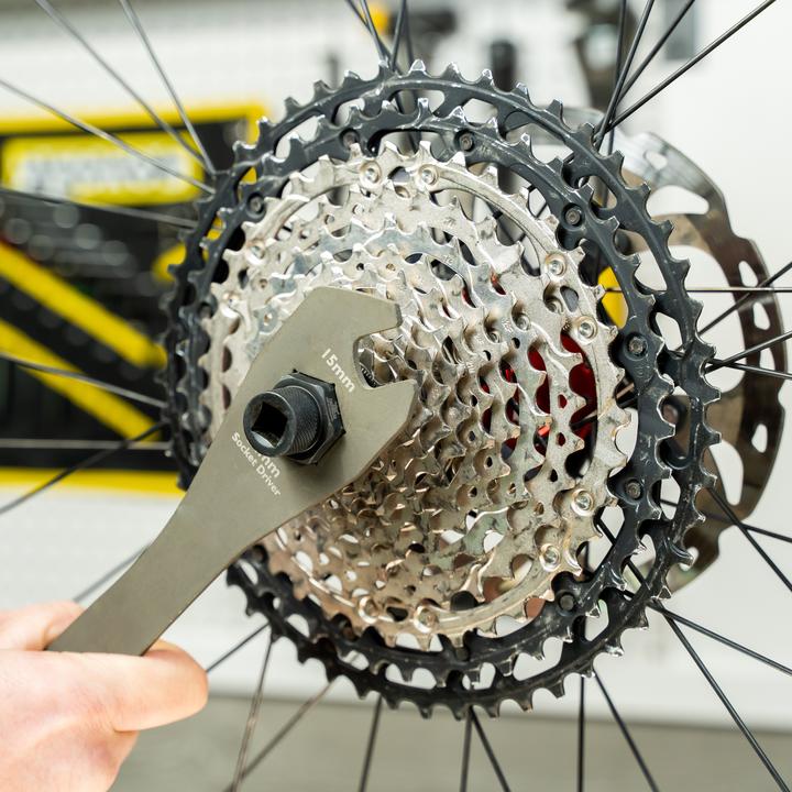 Actual product image Pedros Perdro's Pro Cassette Lockring Socket with Pin