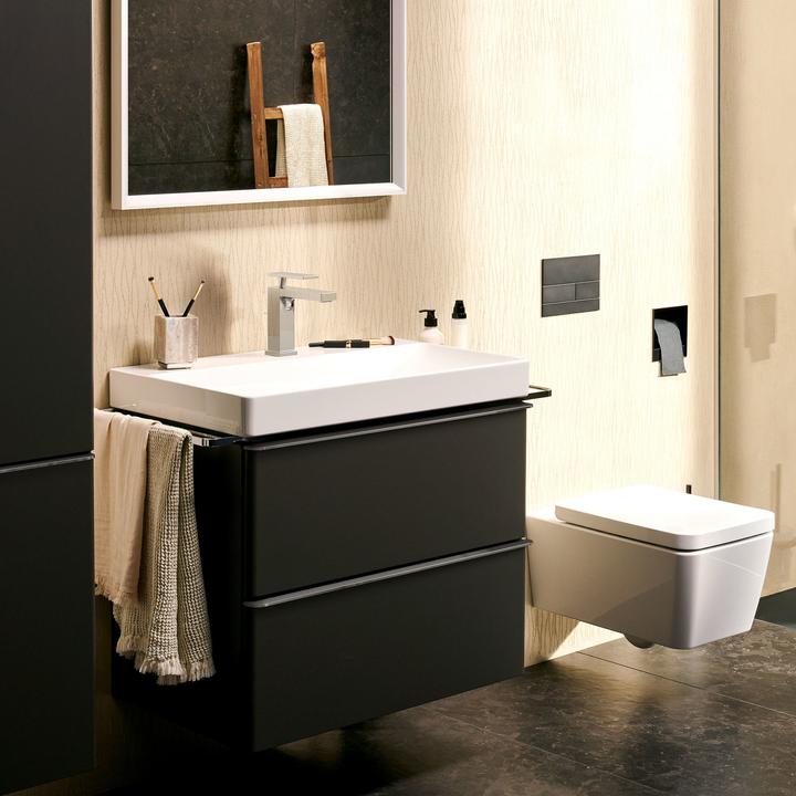 Productafbeelding hansgrohe Tecturis E ngreeps wastafelkraan 110 CoolStart met trekwaste chroom