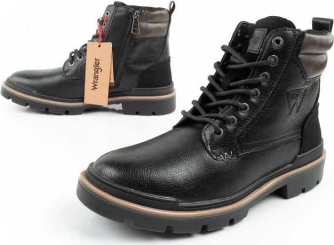 Actual product image Wrangler Nevada Herren Chelsea Boots schwarz (45)