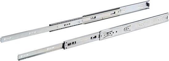 Image du produit Hettich Schubladenschiene Vollauszug 450 mm chromatiert 2 Stück