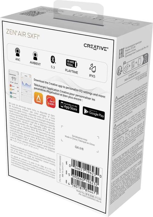 Produktbild Creative Zen Air SXFI (12 h, Kabellos)