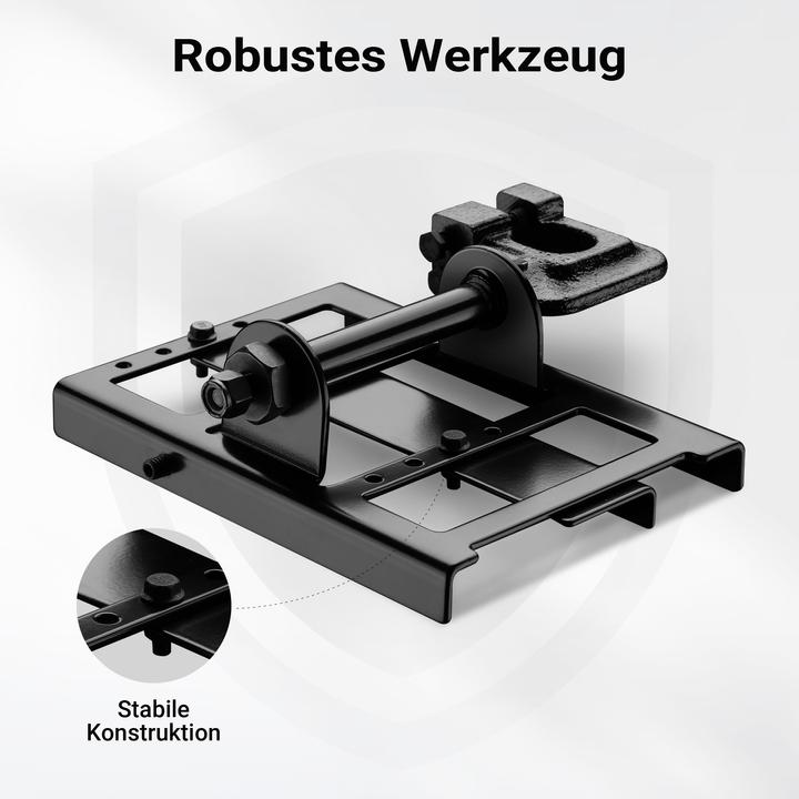 Produktbild Wiltec Sägeführung für Kettensägen 5-15cm mobiles Sägewerk Führungsschiene Stahl (Kettensäge, Kettensäge Schwert)