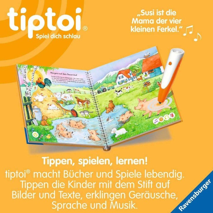 Actual product image tiptoi Wörter-Bilderbuch (German, Eva Odersky, Silke Voigt, 2022)