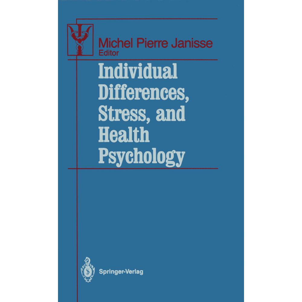 Individual Differences, Stress, and Health Psychology, Sachbücher